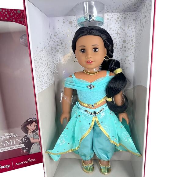 NEW American Girl Disney PRINCESS JASMINE DOLL Limited Edition Aladdin Movie - Picture 9 of 16